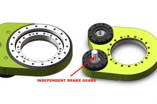 Analysis Of Five Brake Locking Devices Driven Of Spur Gear Slewing Drive