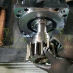 SP-III-0755 external gear high torque spur gear slewing drive