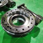 SE9 worm gear slewing drive is used in automation equipment