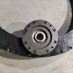 Precision internal gear slewing drive can save the installation space of the equipment