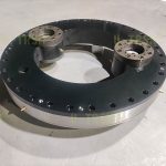 Custom-designed internal double gear slewing drives