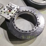 Special flanges are suitable for light load slewing drives with abnormal gearboxes