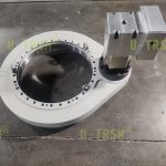 High precision helical gear slewing drive finished product display