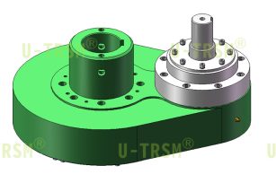 Analysis of the high speed rotating double row ball helical gear slew drive technology