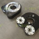 Lightweight dual-input industrial robot slewing drive