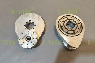 Lightweight design and performance of U-TRSM’s high speed slew drives