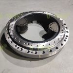 Analysis of lightweight double gear slew drive solutions